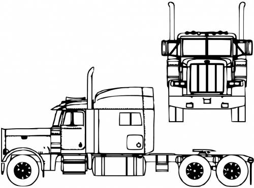The best free Peterbilt vector images. Download from 21 free vectors of