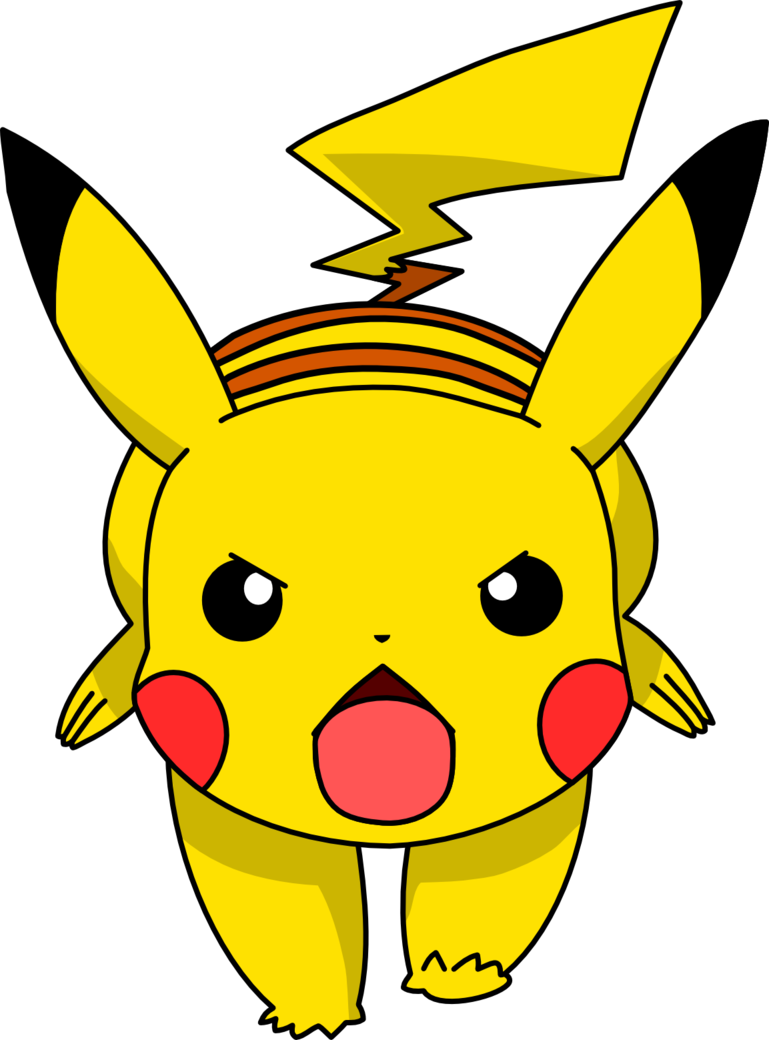 Pikachu Svg Pokemonsvg Pikachu Png Anime Svg Cartoon Svg Eps Dxf Images