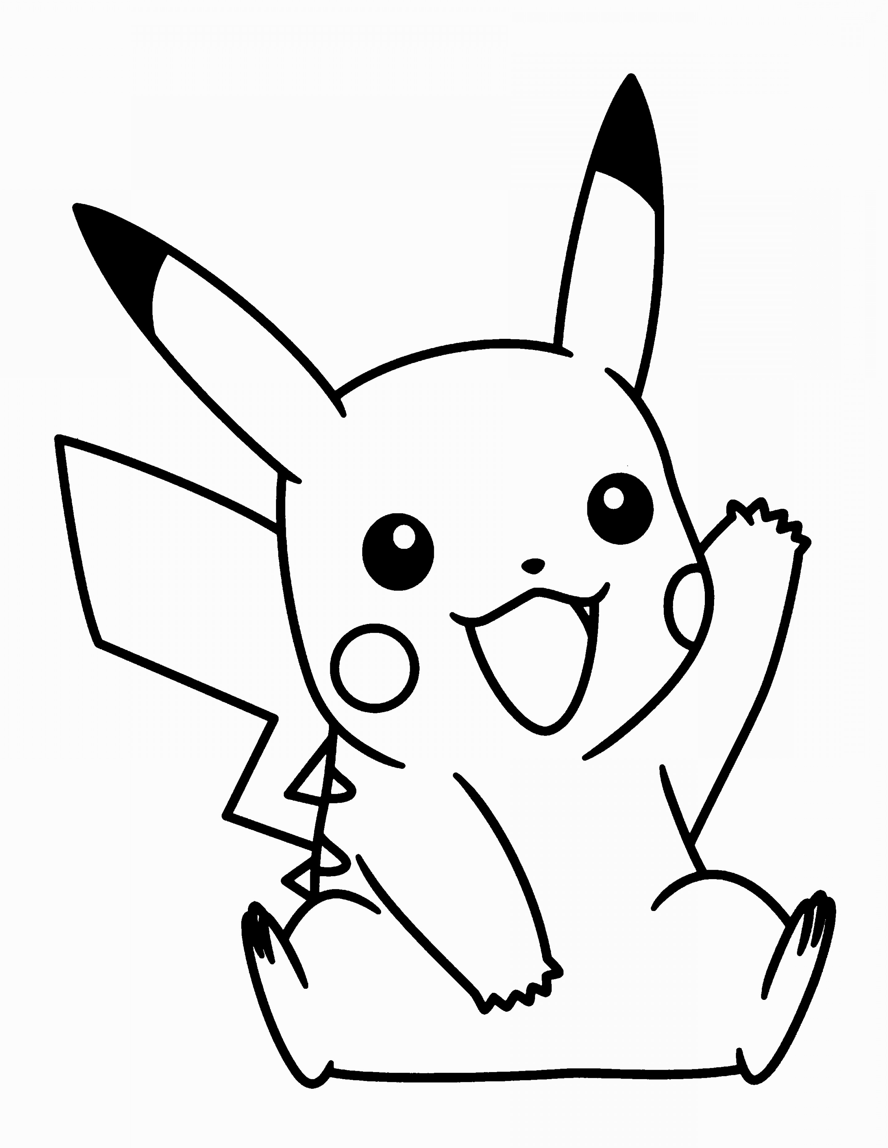 Pikachu Vector at GetDrawings Free download