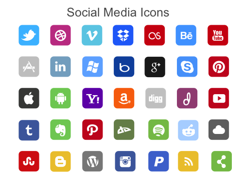 powerpoint vector icons