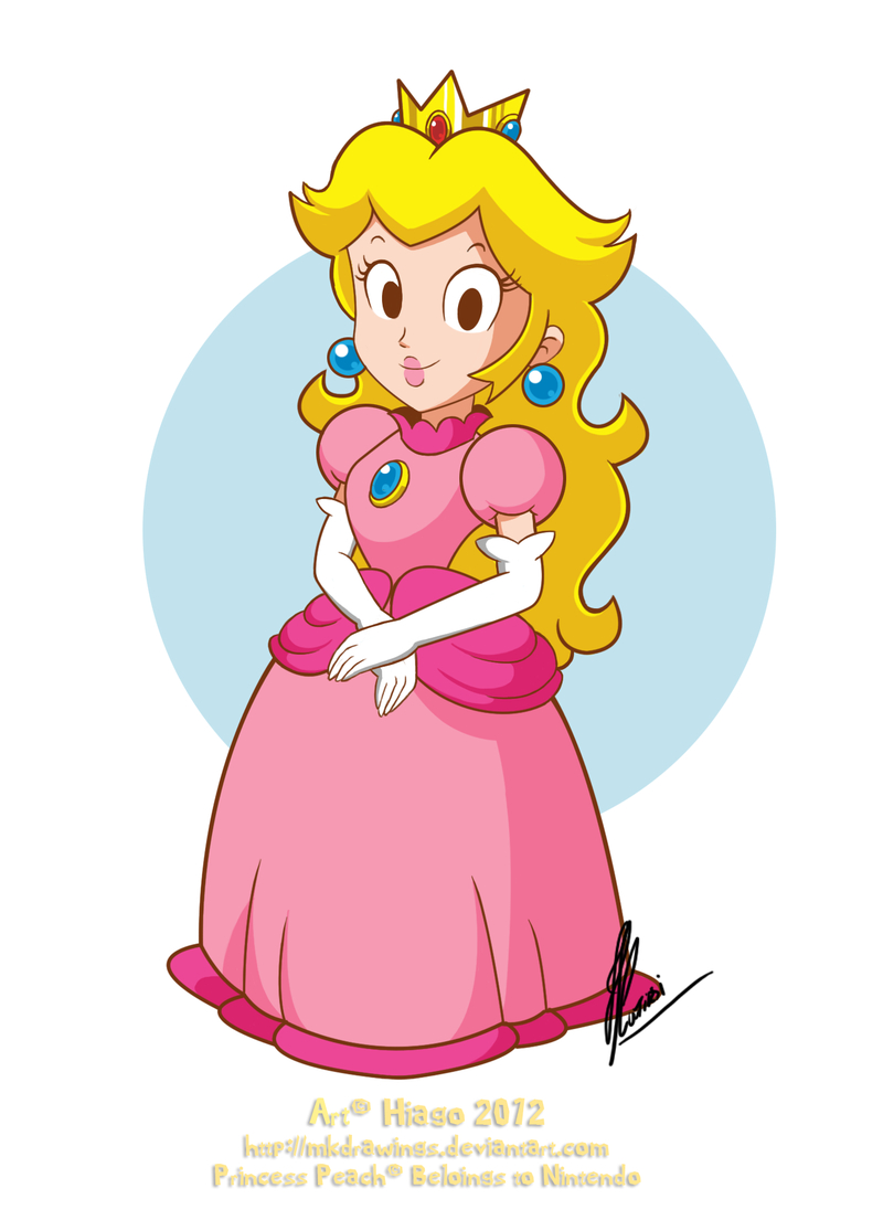 Princess Peach Vector at GetDrawings Free download