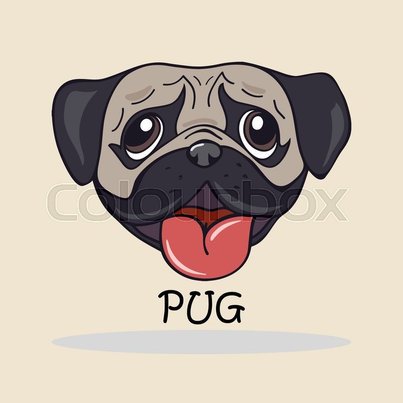 The best free Pug vector images. Download from 92 free vectors of Pug