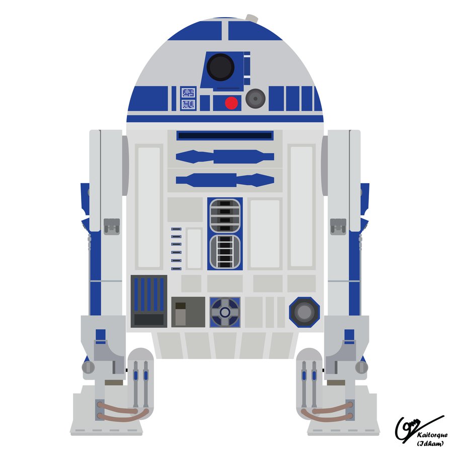 894x894 R2 D2 Vector By Idhamrock14.