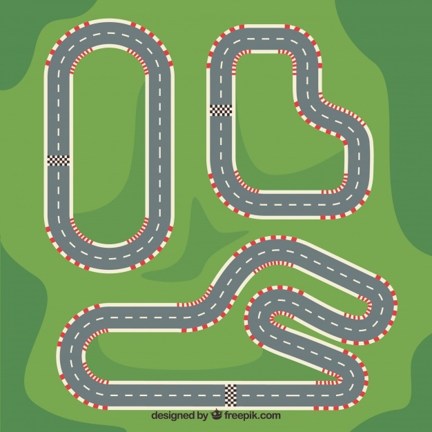 Race Track Vector at GetDrawings Free download
