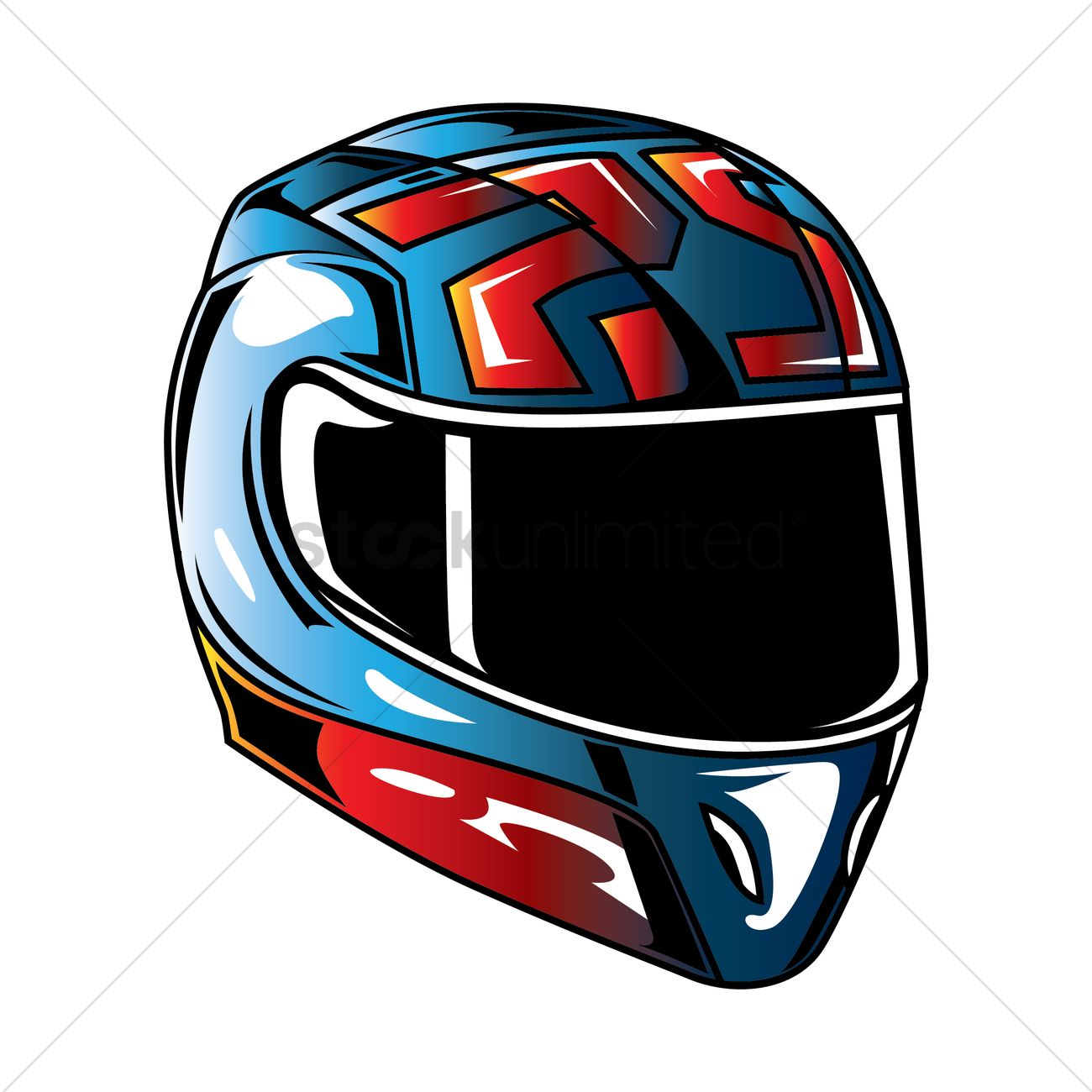 Racing Helmet Vector at GetDrawings | Free download