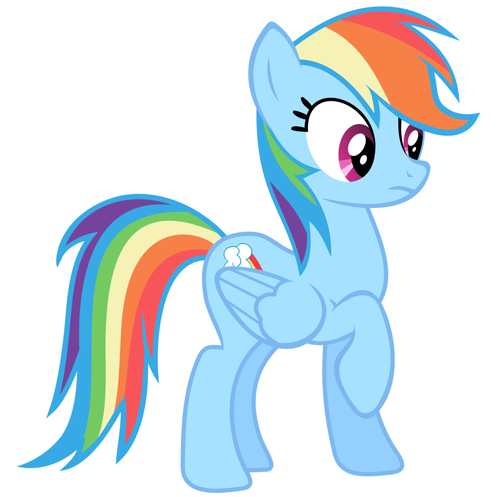 Rainbow Dash Vector at GetDrawings | Free download