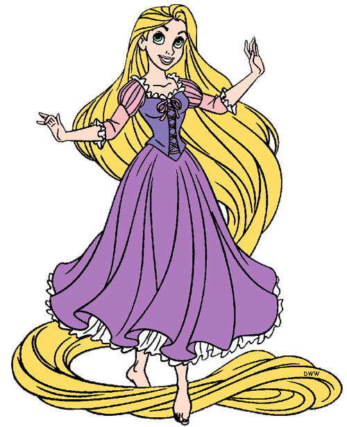 The best free Rapunzel vector images. Download from 32 free vectors of