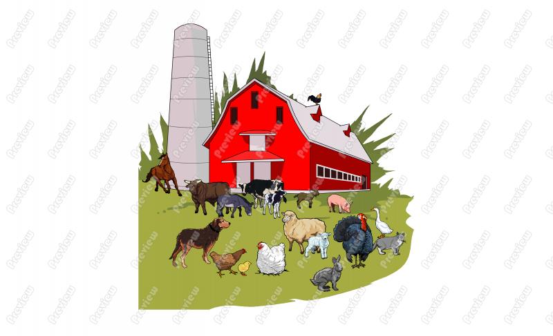 Red Barn Vector At Getdrawings Free Download