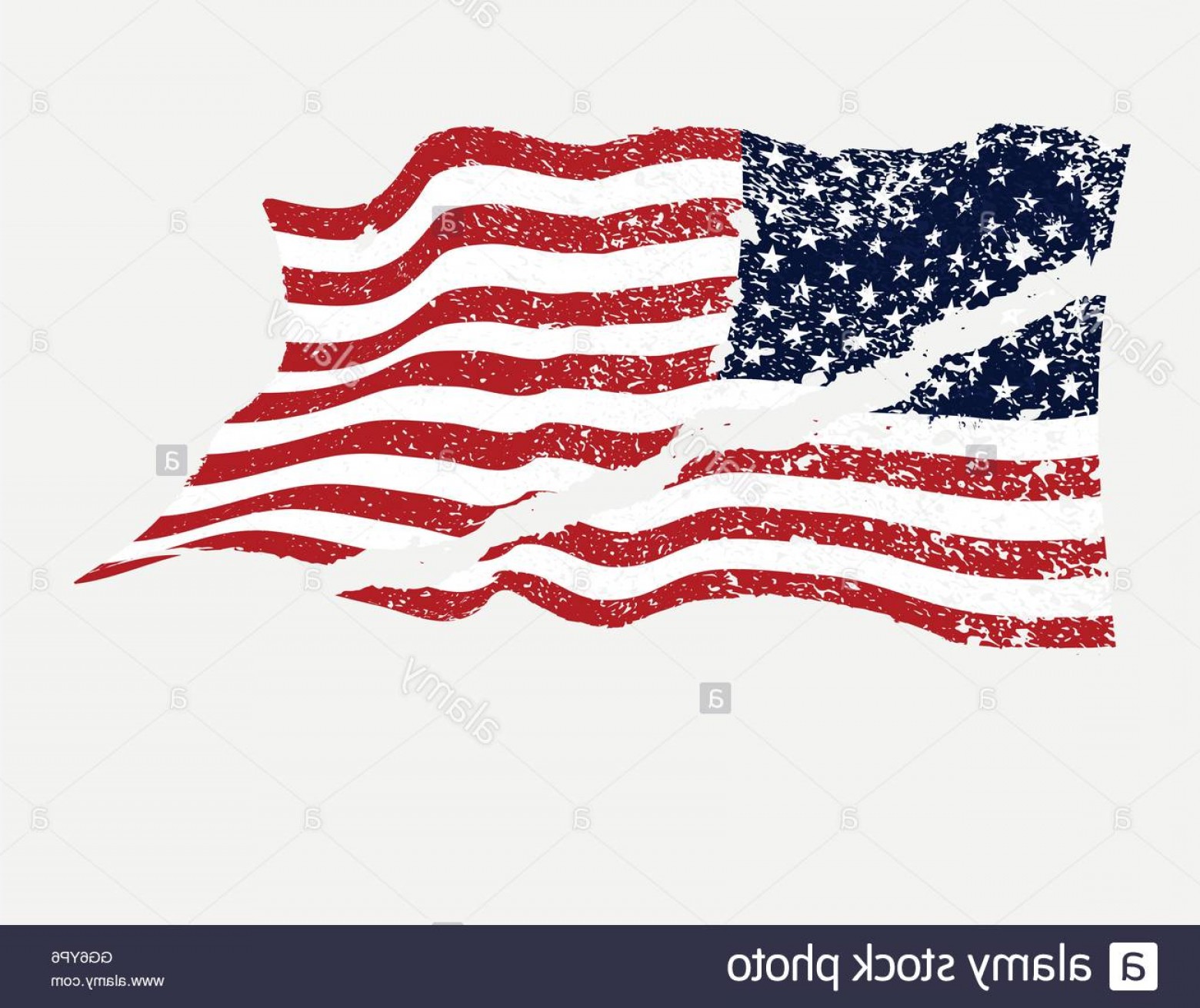 Ripped Flag Vector At Getdrawings Free Download