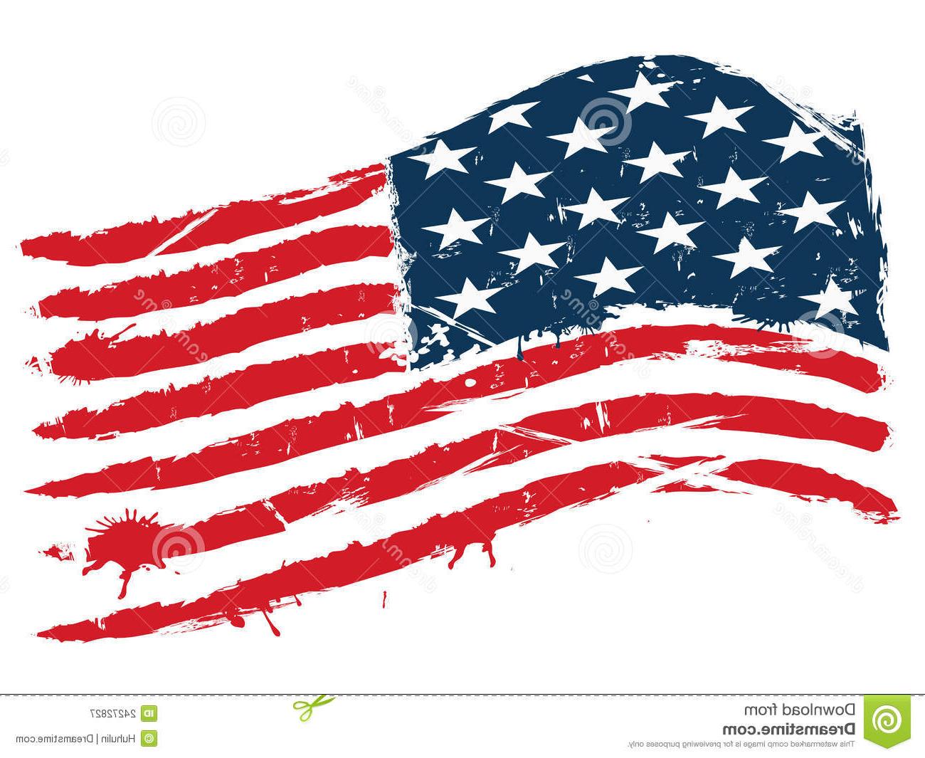 Ripped Flag Vector At Getdrawings Free Download