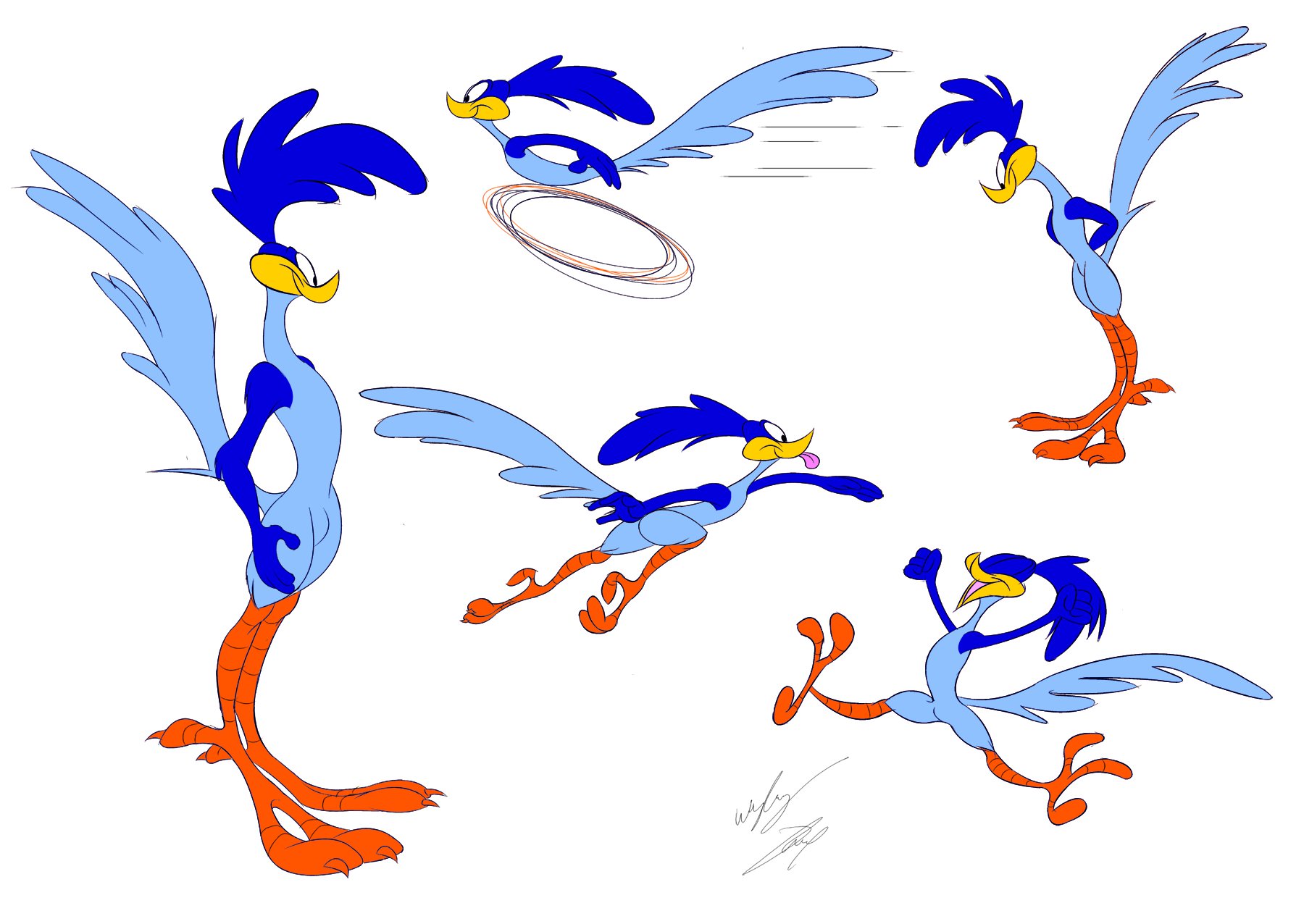 Road Runner Vector At Getdrawings Free Download