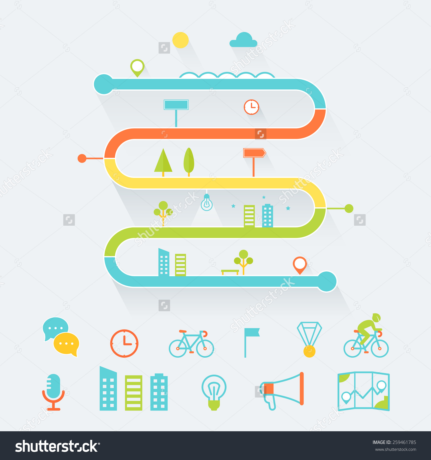 Roadmap Vector at GetDrawings | Free download