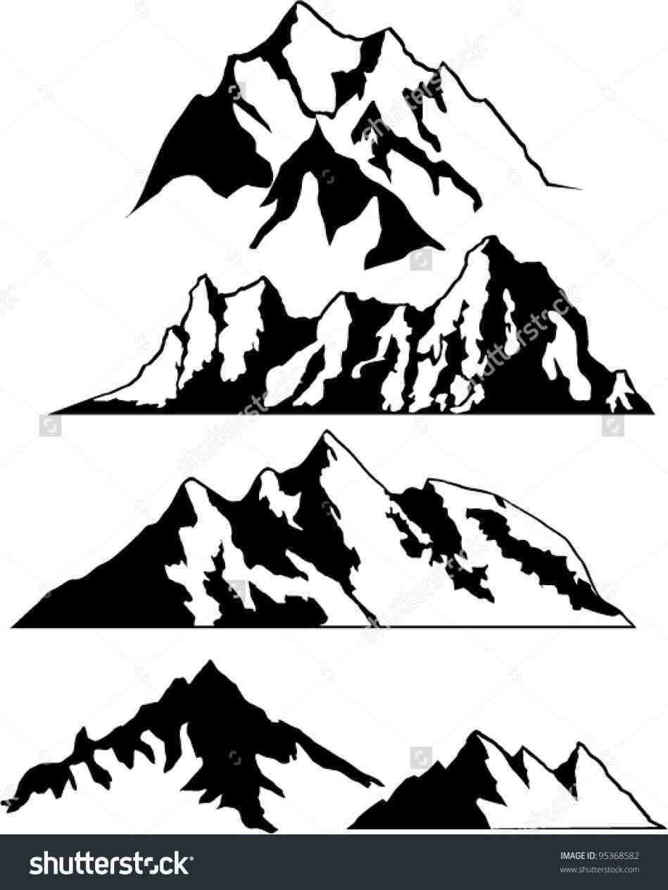 Rocky Mountain Vector At Getdrawings 