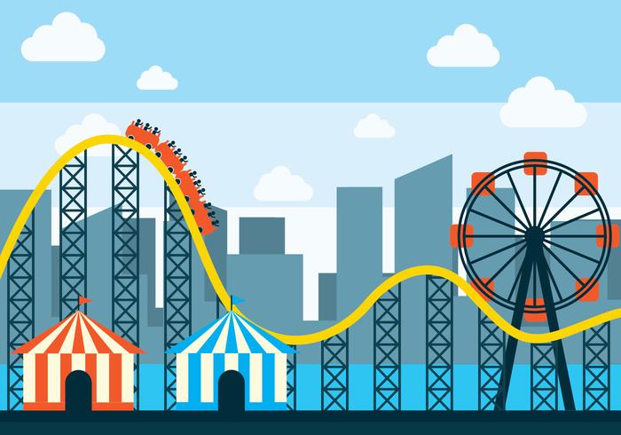 The Best Free Rollercoaster Vector Images Download From 12 Free Vectors Of Rollercoaster At