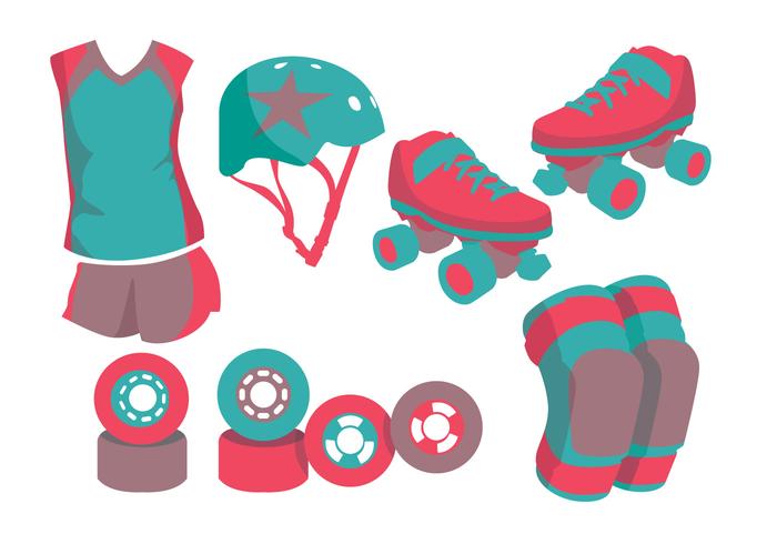 Roller Derby Vector At Getdrawings Free Download