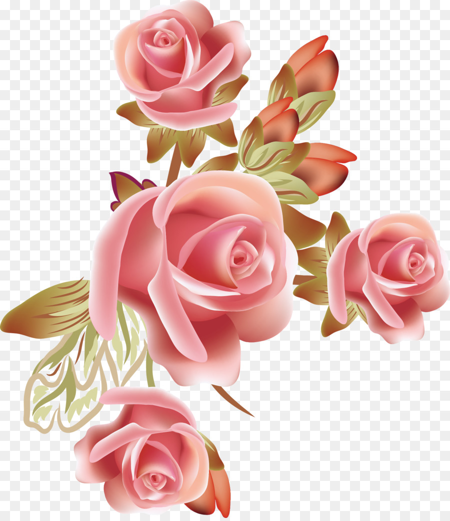 Download Vector Pink Flowers Png Images