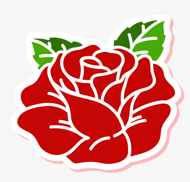 Rose Leaf Vector at GetDrawings | Free download