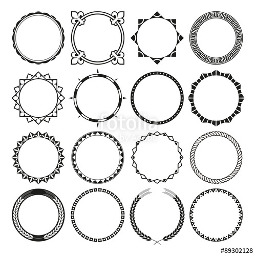 Round Border Vector at GetDrawings | Free download