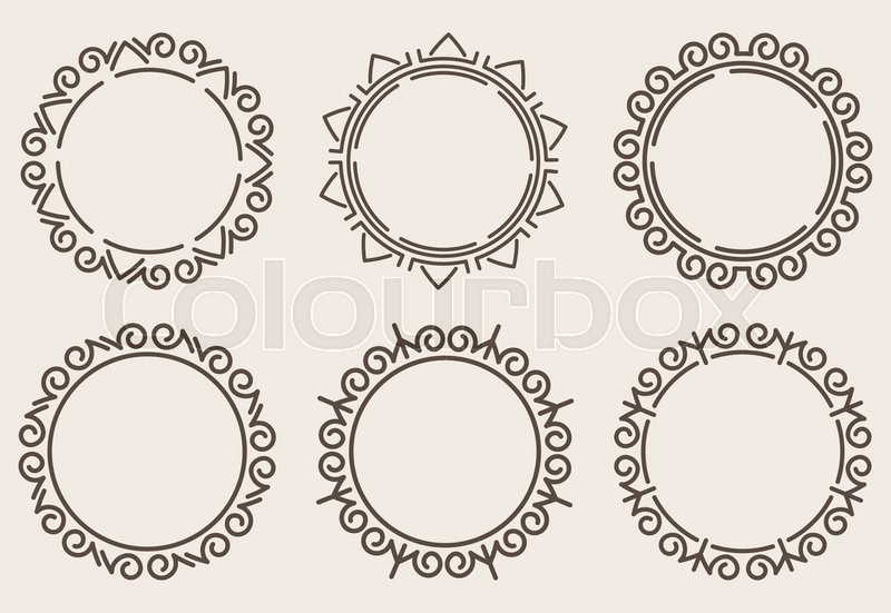 Round Border Vector at GetDrawings | Free download