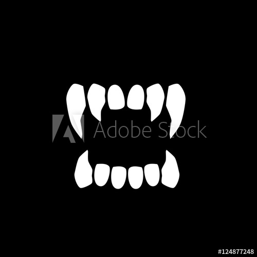 Sharp Teeth Vector at GetDrawings | Free download
