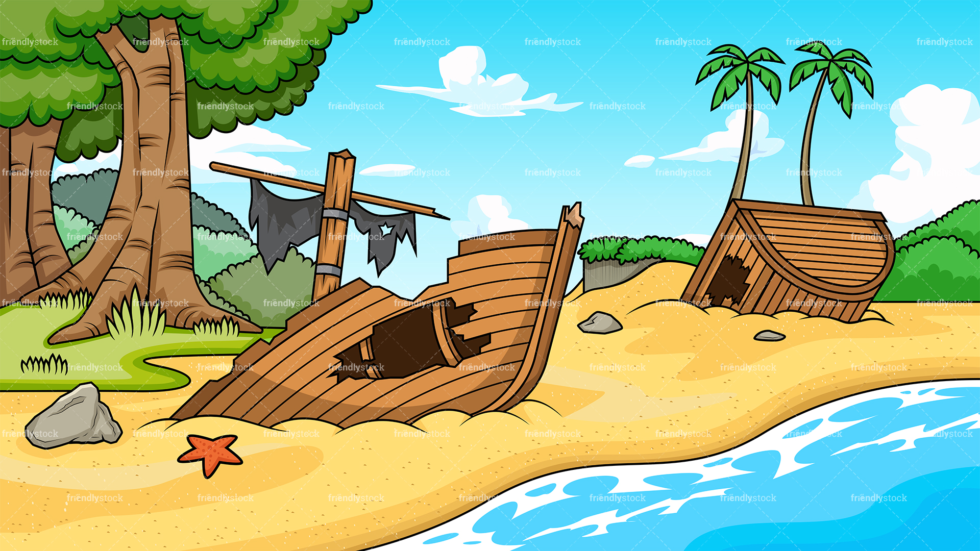 The best free Shipwreck vector images. Download from 32 free vectors of