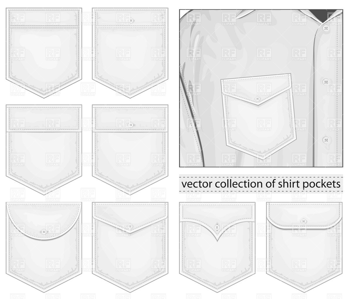 Shirt Pocket Vector at GetDrawings Free download