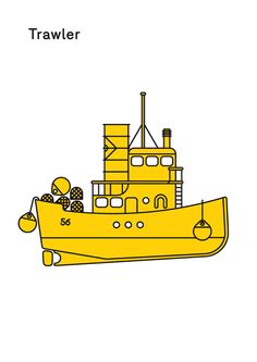 Shrimp Boat Vector At GetDrawings | Free Download