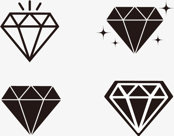 The best free Diamond vector images. Download from 819 free vectors of