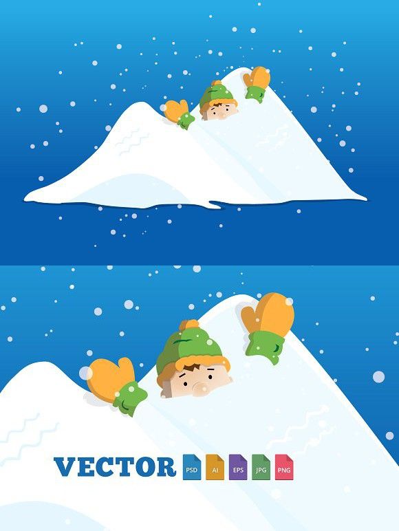 Snow Pile Vector at GetDrawings Free download