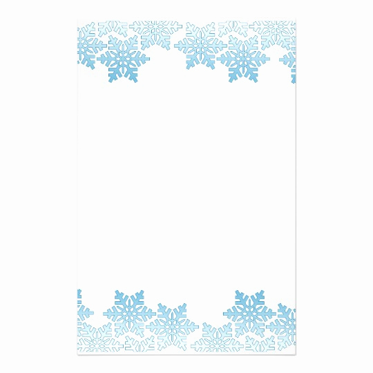 Snowflake Border Vector At Getdrawings 