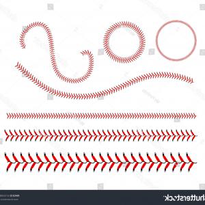 Softball Laces Vector at GetDrawings | Free download