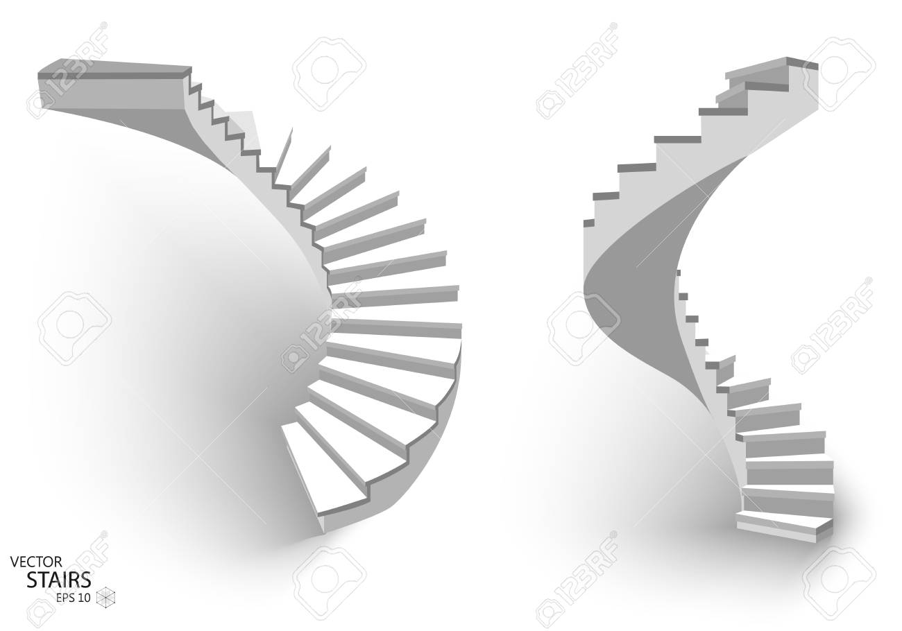 Спиральная лестница картинка