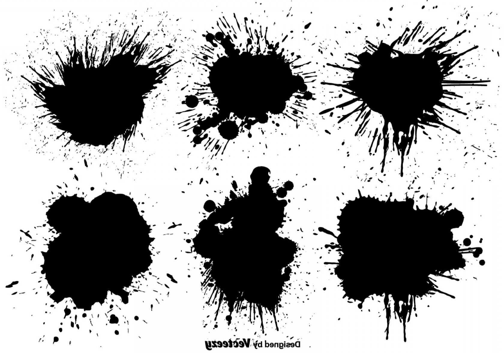 Splatter Vector Art at GetDrawings | Free download