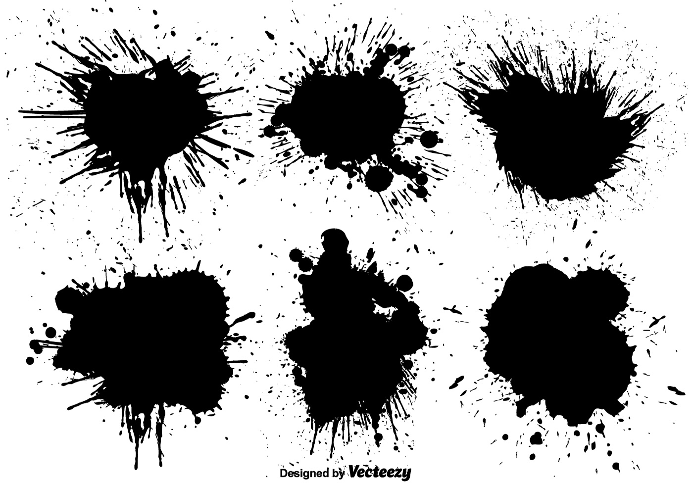 Splatter Vector Art at GetDrawings | Free download