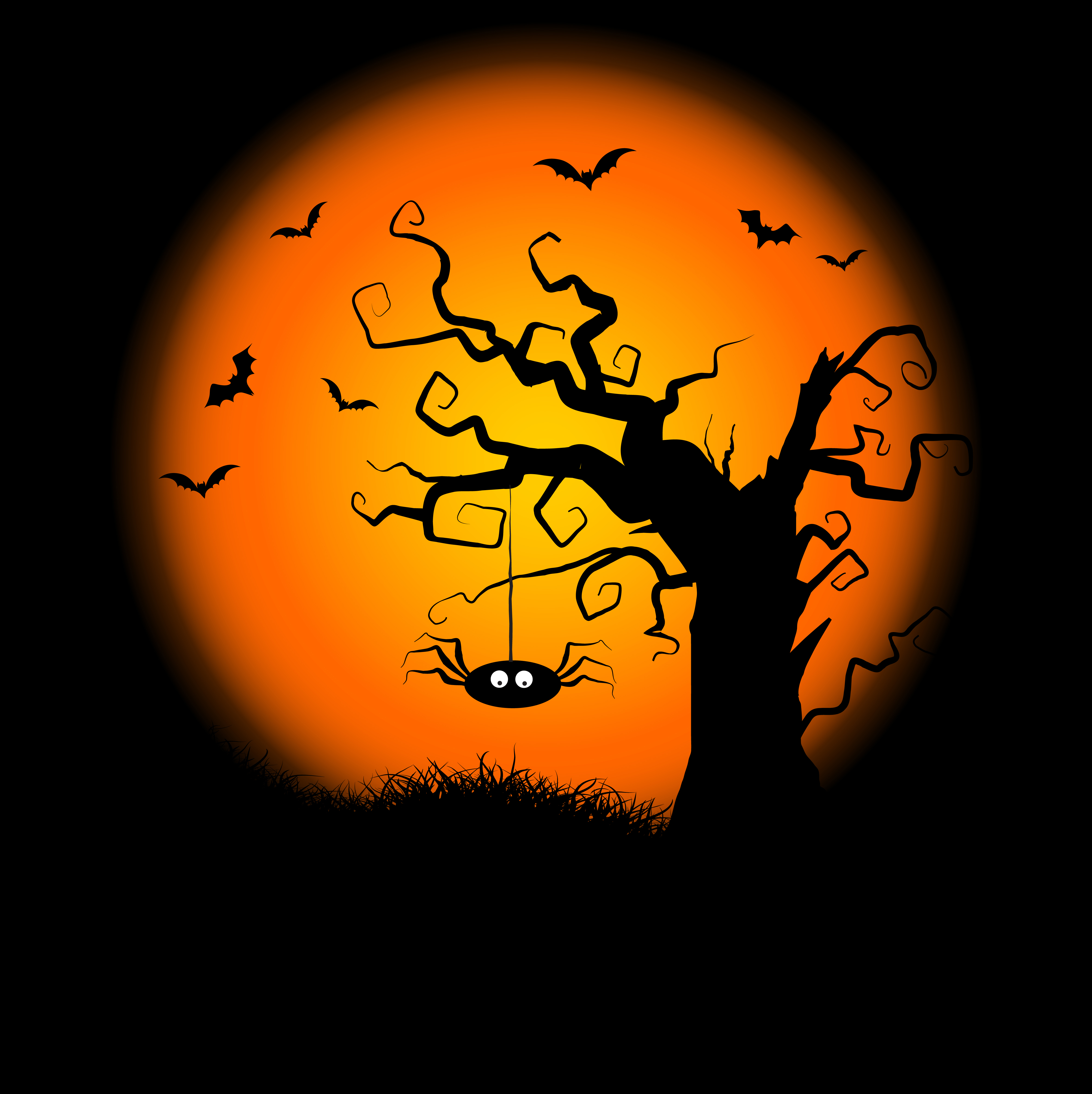 Spooky Tree Vector at GetDrawings Free download