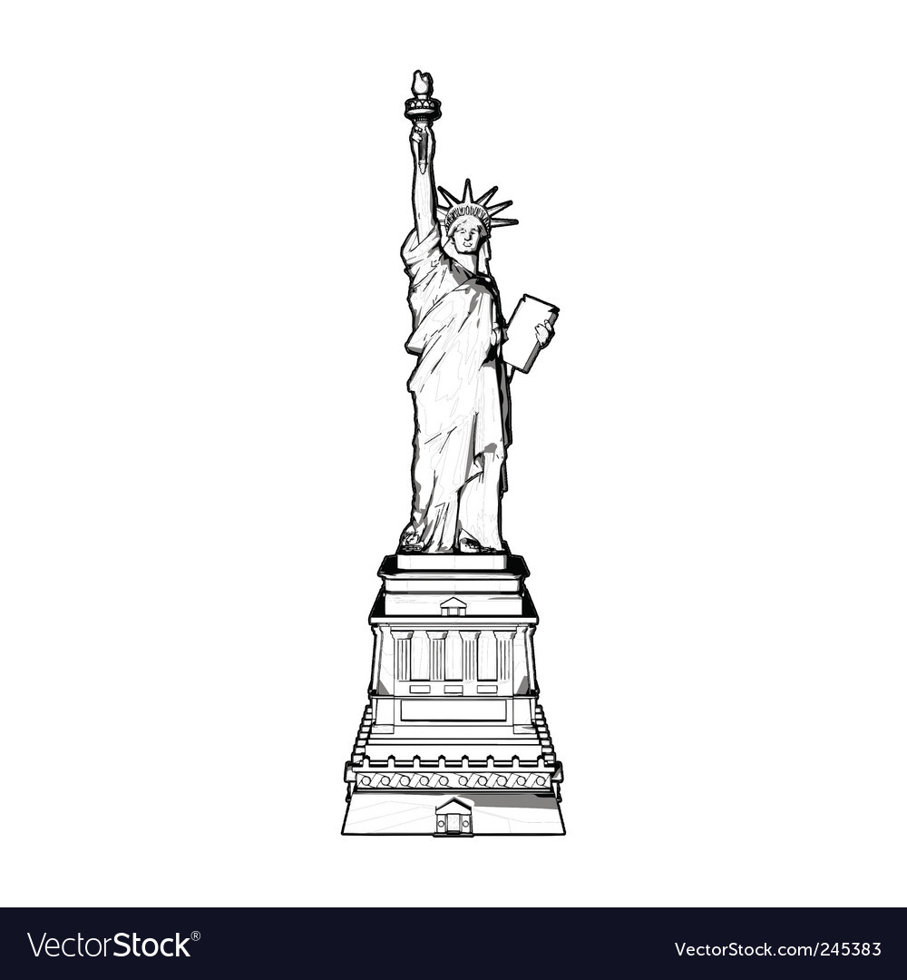 Statue of Liberty vector
