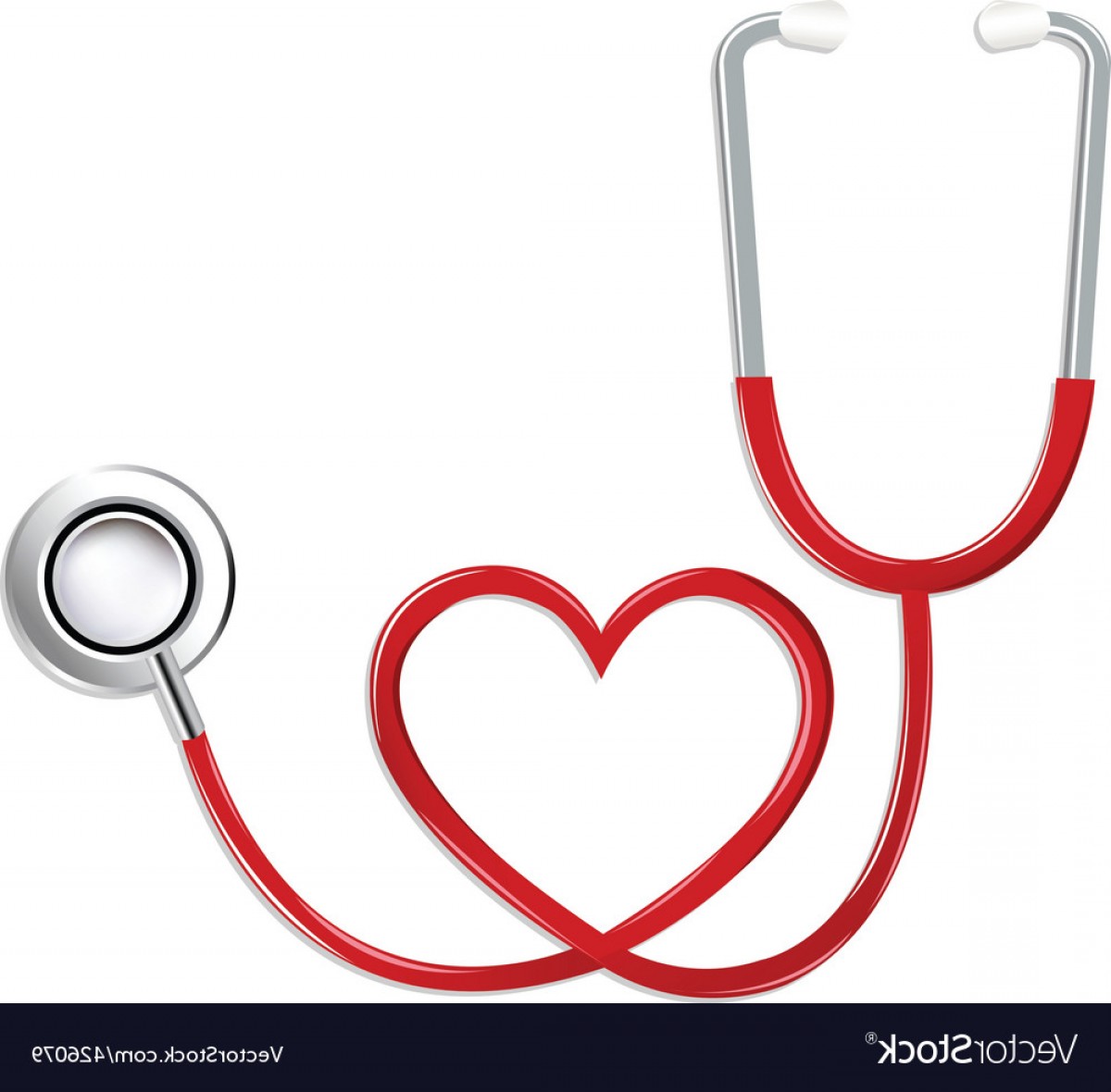 Stethoscope Heart Vector at GetDrawings Free download