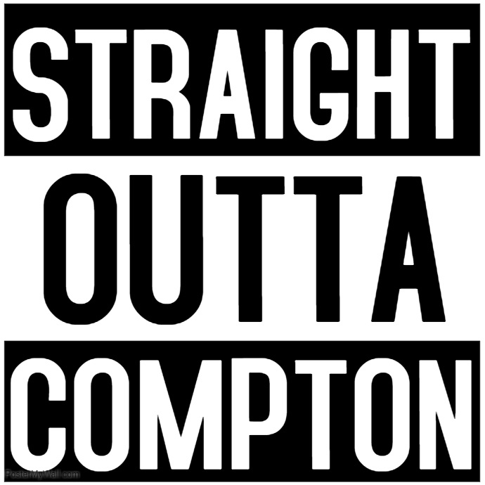Straight Outta Compton Logo Vector at GetDrawings Free download