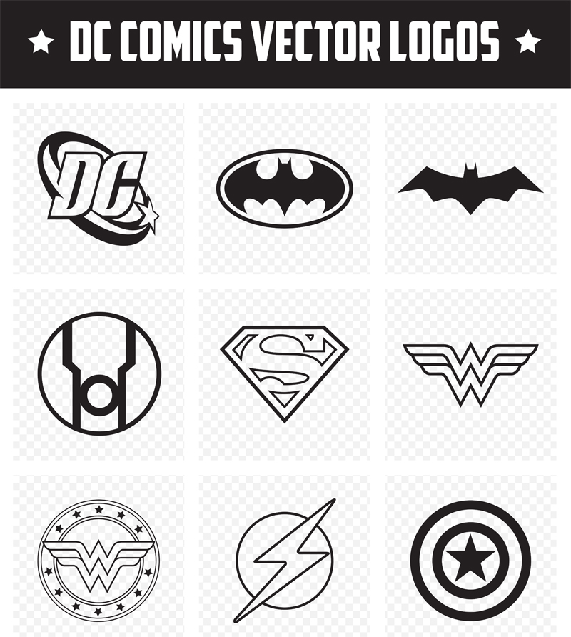 Superhero Logo Vector At Getdrawings Free Download