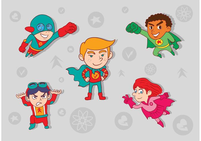 Superhero Vector Art At Getdrawings 