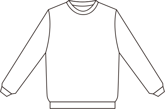 Sweatshirt Vector Template At GetDrawings Free Download