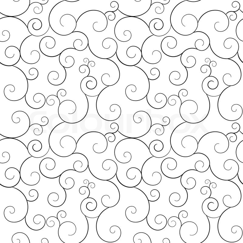 Swirly Lines Vector at GetDrawings | Free download