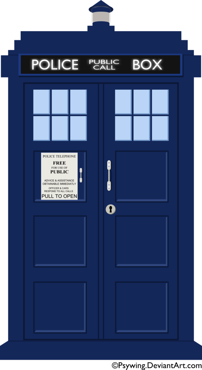 Tardis Stencil