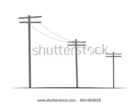 Telephone Pole Vector at GetDrawings | Free download