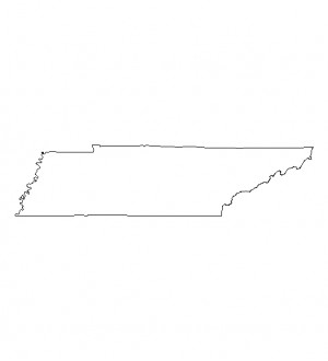 Tennessee Outline Vector At Getdrawings 