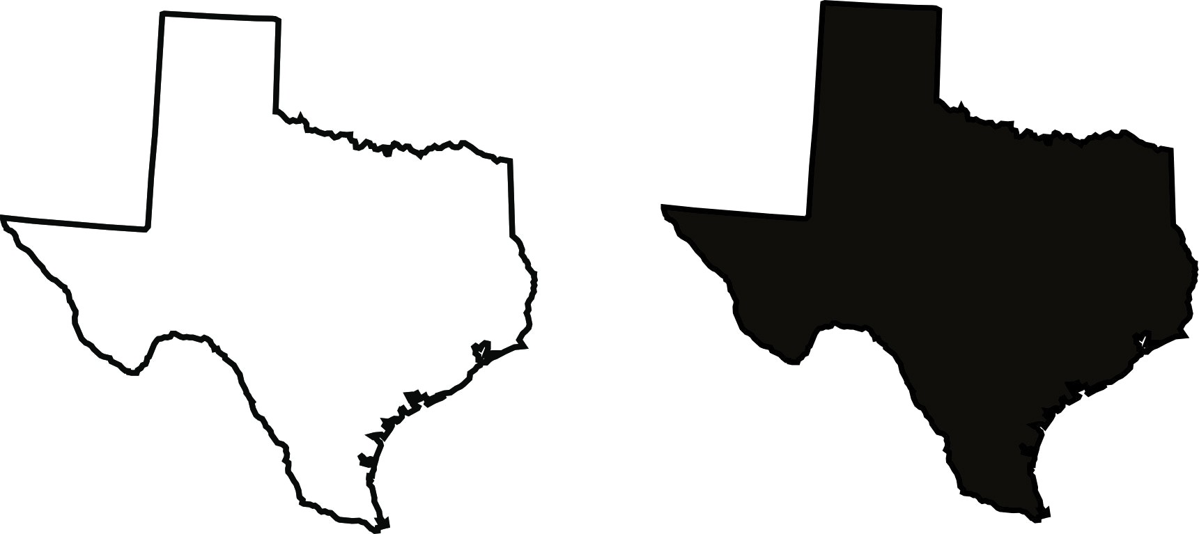 Download Png Outline Of Texas PNG & GIF BASE.