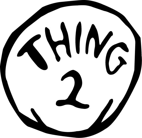 Thing 1 Vector At GetDrawings Free Download