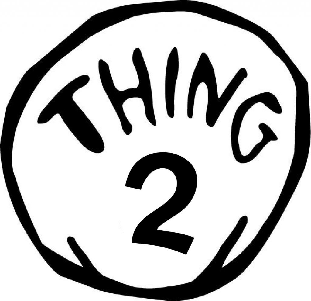 Thing 1 Vector At GetDrawings Free Download