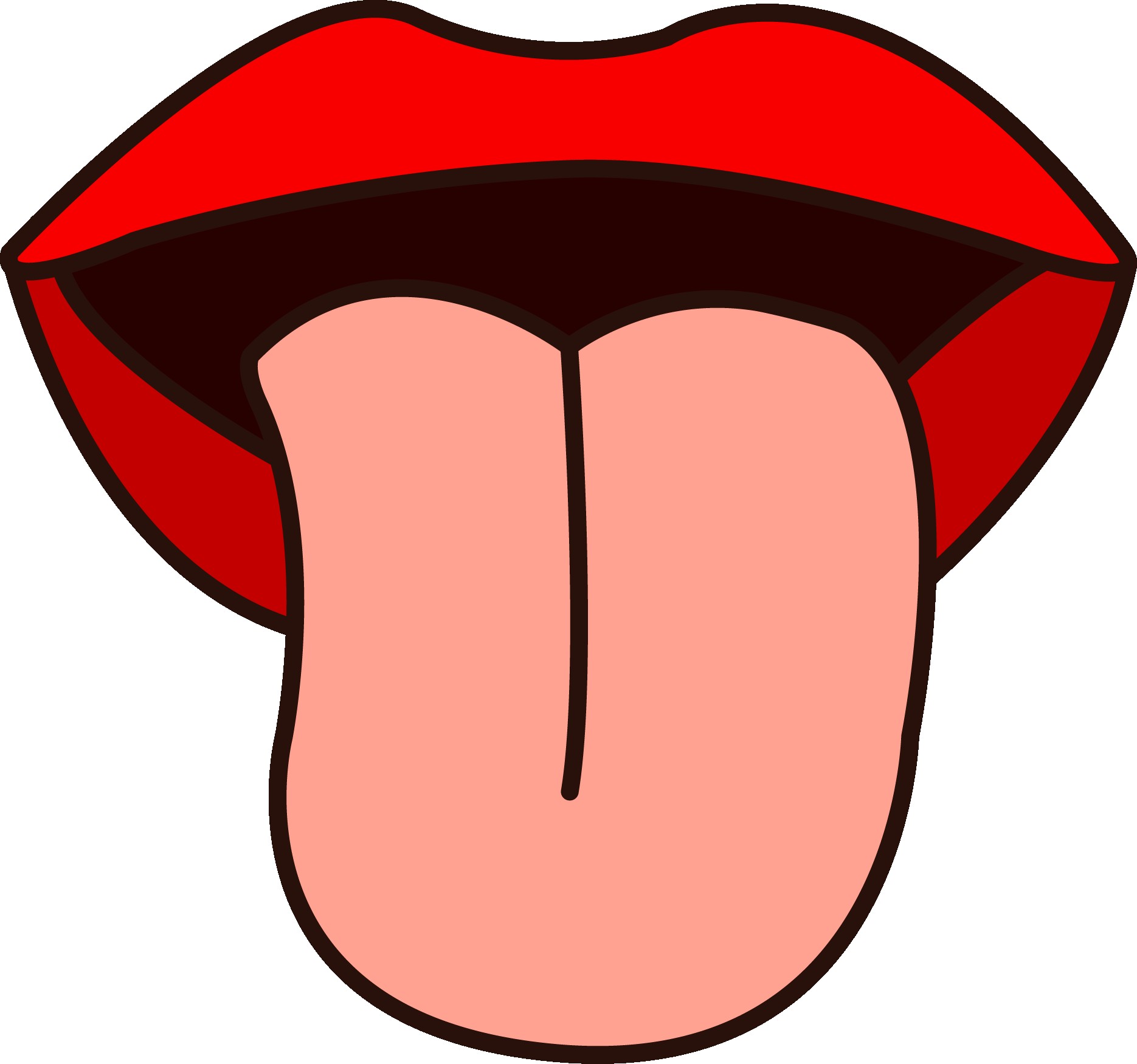 Tongue Vector at GetDrawings | Free download