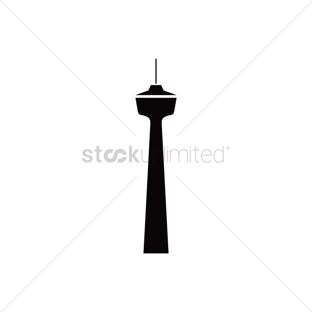 Tower Vector at GetDrawings | Free download